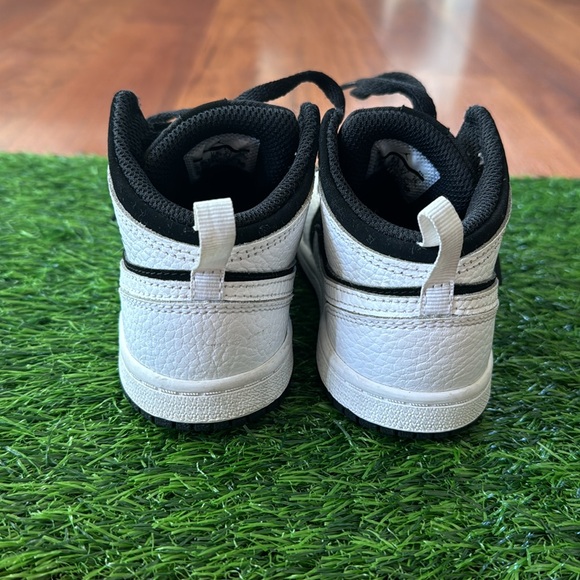 Nike Air Jordan 1 One Mid Tuxedo Size 10C Used But Clean - Picture 4 of 8